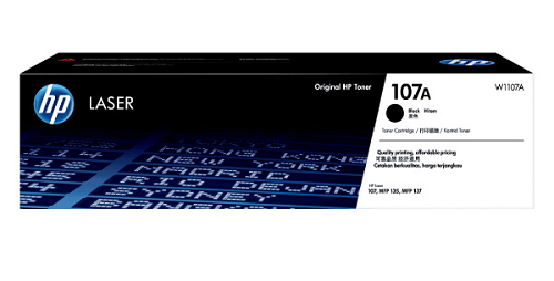Mực in HP 107A Black Original Laser Toner Cartridge (W1107A)