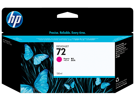HP 72 130-ml Magenta DesignJet Ink Cartridge (C9372A)