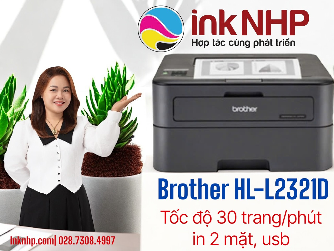 Máy In Brother HL-L2321D Bị Kẹt Giấy – Nguyên Nhân & Cách Khắc Phục