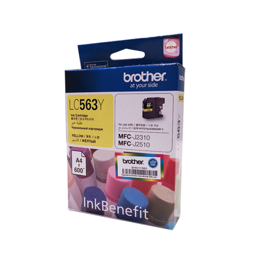 Mực in Brother LC-563 Yellow