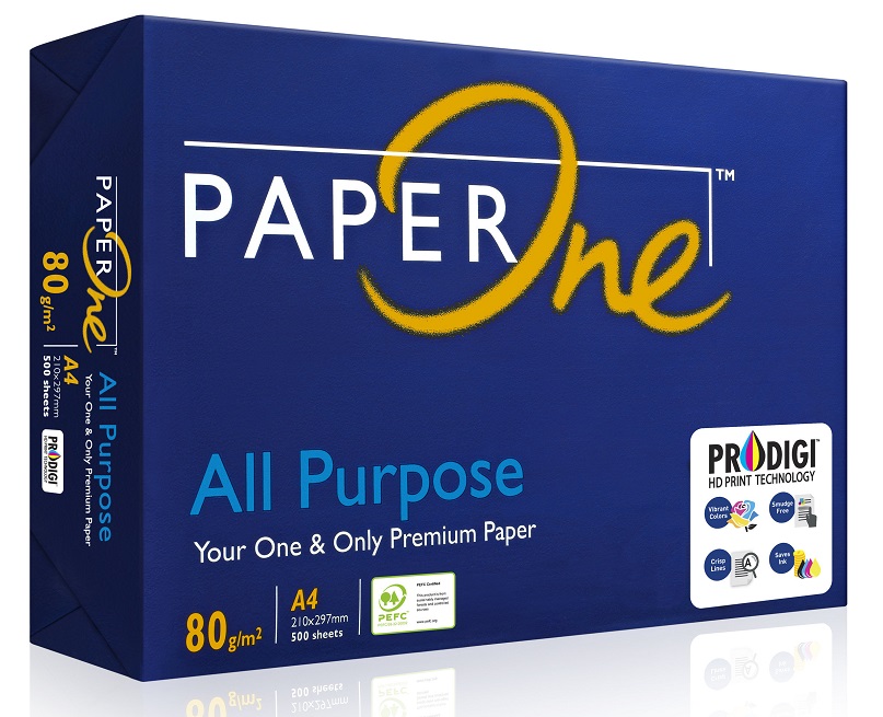 Giấy Paper One khổ A4 All Purpose Premium 80gsm
